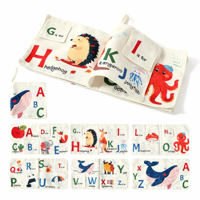 Bé Khai Sáng Đầu Tiên Sách Bận Rộn Tập Đi Khá Sách Đồ Chơi Montessori Học Tập Sớm Chữ Động Vật Hình Sách Giáo Dục
