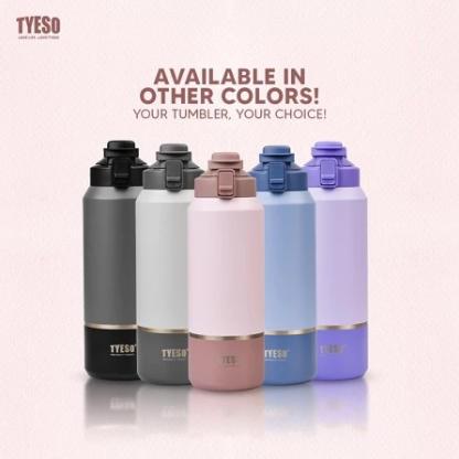 1200 / 1500 / 2000ML TYESO Botol air tahan sejuk Tumbler có tay cầm Chai cách nhiệt Murah