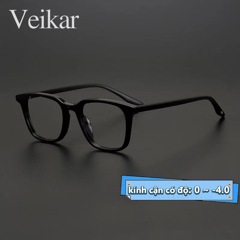 kính cận có độ chống ánh sáng xanh thời trang kính cận Nam và nữ có độ sẵn 0 ~ -4.0 độ Lọc hiệu quả 