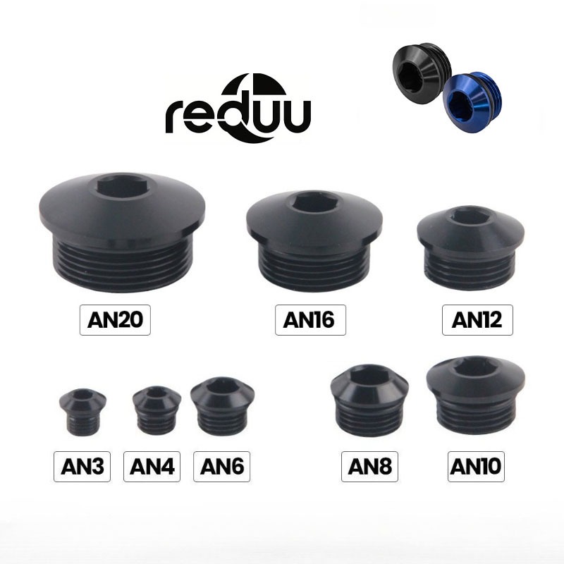 AN3 AN4 AN6 AN8 AN10 AN12 AN16 AN20 ORB Vòng chữ O Con dấu Boss Ổ cắm Cổng cắm chặn Bộ chuyển đổi lắ