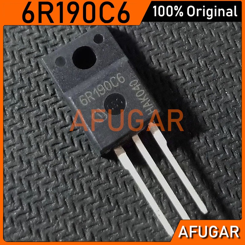 10 Cái IPA60R190C6 6R190C6 TO-220F 650V / 59A MOS FET bóng bán dẫn mới nguyên bản