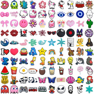 100 Phong Cách Khác Nhau Giày Quyến Rũ DIY Tắc Giày Acessories Phù Hợp Với Dép Chân Dép Trang Trí Trẻ Em Quà Tặng