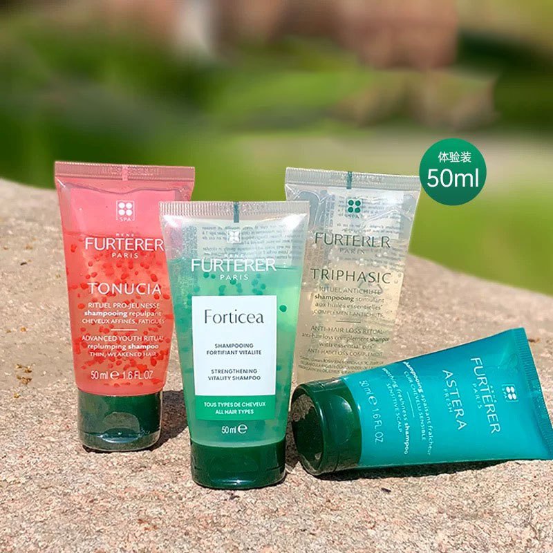 Dầu gội Rene Furterer 50ml Dầu kiểm soát thư giãn ngọc trai xanh Ngăn ngừa sự phong phú