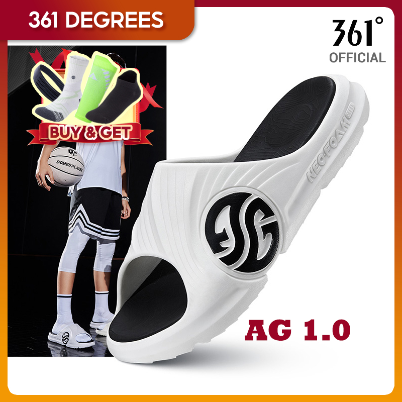 Dép 361 Độ Nam Nữ AG 1.0 Trượt Xăng đan Bóng Rổ Thường Ngày Bãi Biển Aaron Gordon 672126702F