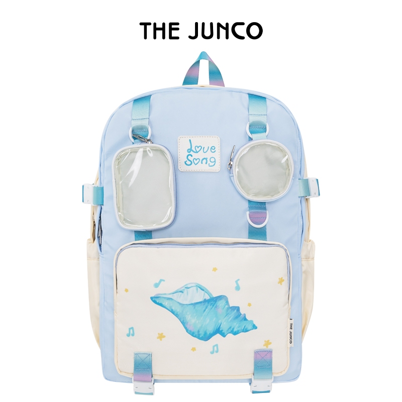 The Junco balo thời trang nữ Chống trộm Nhẹ nhàng Đa ngăn nữ túi du lịch Đi học Đi du lịch Giao hàng