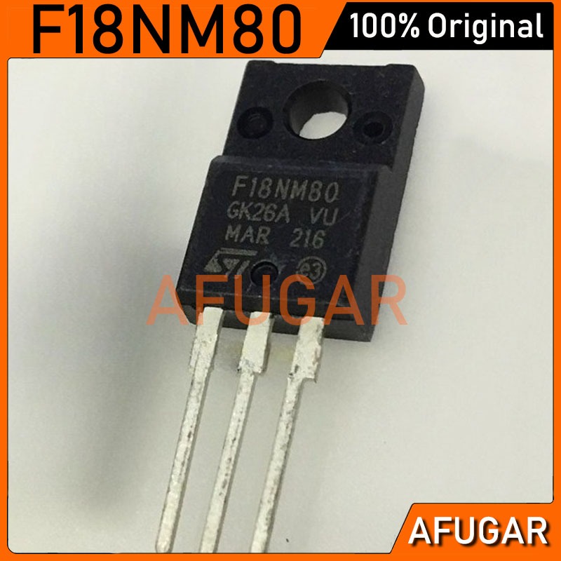 5 Cái STF18NM80 F18NM80 18NM80 800V17A TO-220F MOS trường hiệu ứng bóng bán dẫn mới nguyên bản