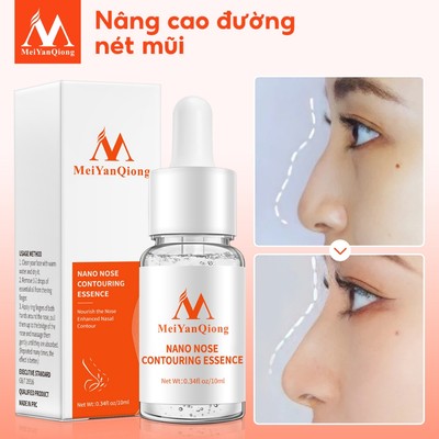 MeiYanQiong Tinh Dầu Nâng Mũi Làm Dẻo Và Nâng Mũi, Giúp Mũi Cao Và Quyến Rũ 10ml