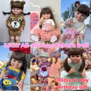  Búp Bê Em Bé Sơ Sinh 3d Bằng Silicon Mềm Tự Làm 55cm Có Thể Gắn Vào Bồn Tắm   Búp Bê barbie Có Thể Gắn Keo 