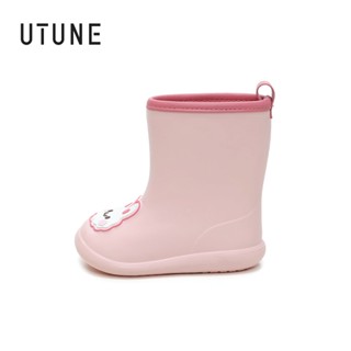  UTUNE Giày Bốt Đi Mưa Bằng EVA Mềm Chống Thấm Nước Chống Trượt Cho Bé Trai 