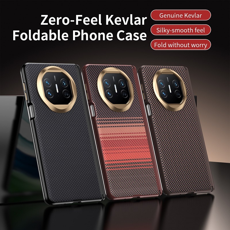 Mạ Da Cho Huawei Mate XT XT Ultimate Case Bản Lề Gấp Bảo Vệ