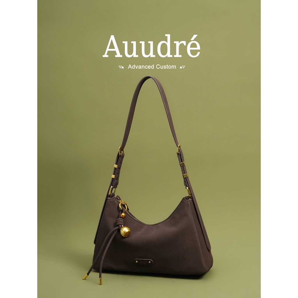 Auudre Đơn Giản Retro Một Vai Túi Nách Nữ Công Sở Đi Làm Túi Messenger