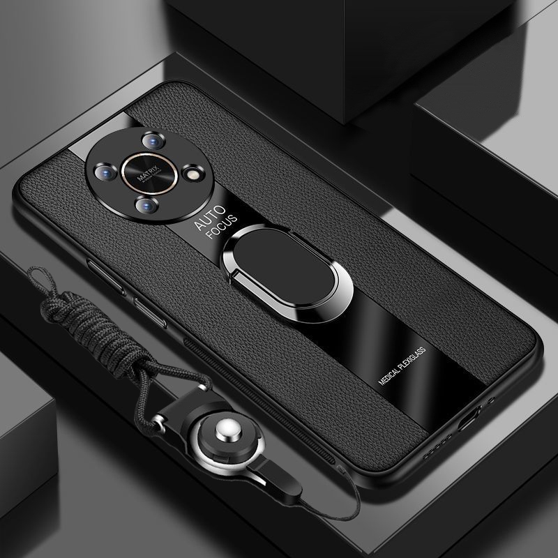 Dành Cho Huawei Nova Y60 Y70 Plus Y71 Y72 Y72s Y90 Vỏ Điện Thoại Giáp Xe Ô Tô Từ Kim Loại Nhẫn Đứng 