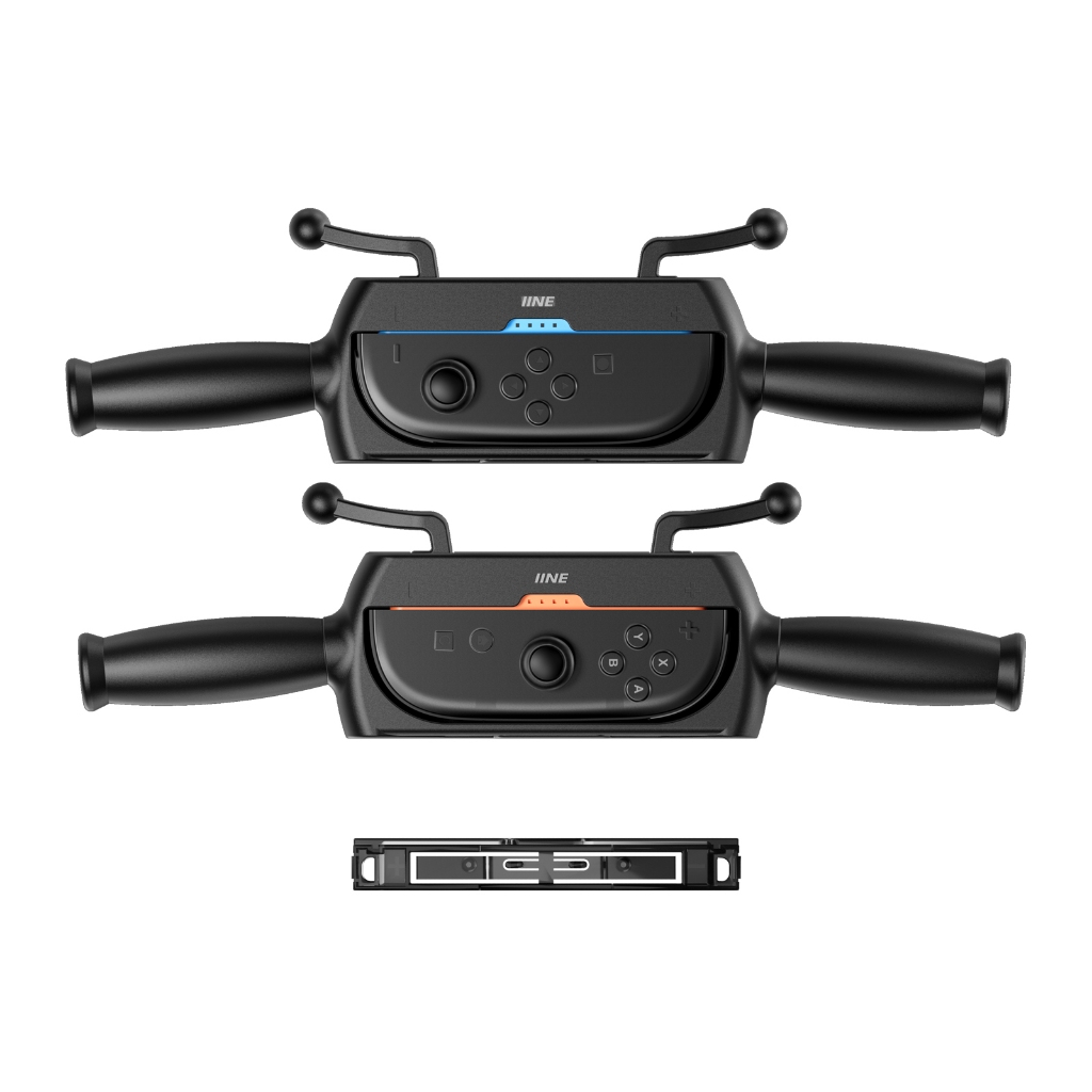 Tay lái xe máy IINE cho NS1 & NS2 / Thiết lập nhanh / Nút SR + SL độc lập / Tương thích với miếng đệ