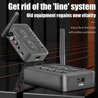 Bộ chuyển đổi đầu thu Bluetooth AUX RCA cho hệ thống âm thanh nổi gia đình, Bộ chuyển đổi Bluetooth RCA HiFi 3,5mm cho đầu thu âm thanh nổi cũ
