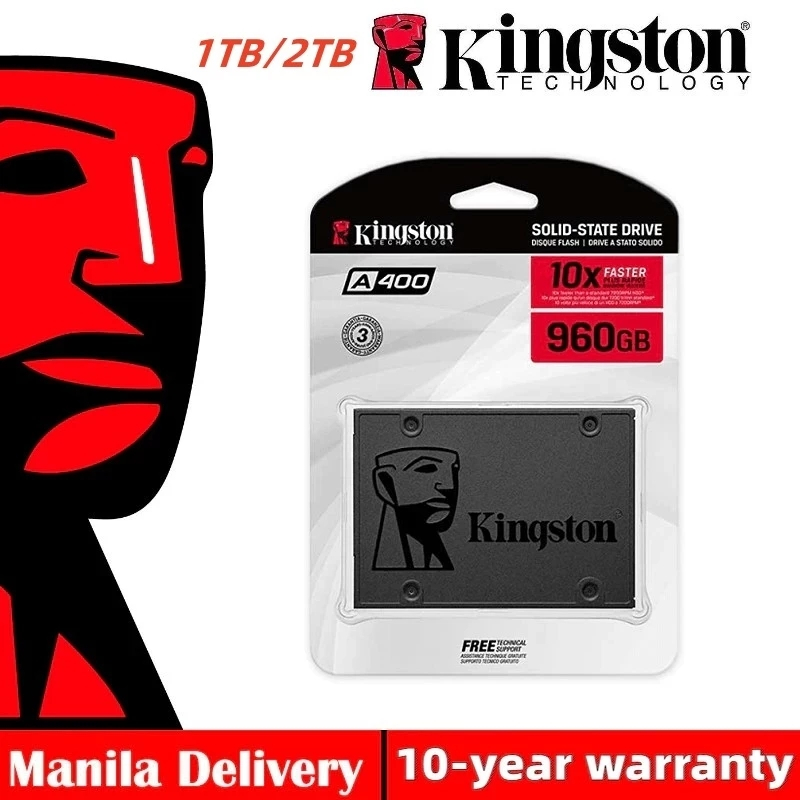 Ổ cứng thể rắn bên trong Kingston SSD A400 2TB / 1TB SSD 2.5 ′ ′ SATA 3 có