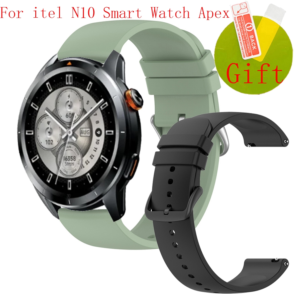 Itel N10 Đồng Hồ Thông Minh Apex Dây Đeo Dây Silicon Cho Itel N10 Đồng Hồ Thông Minh Apex Bảo Vệ Màn