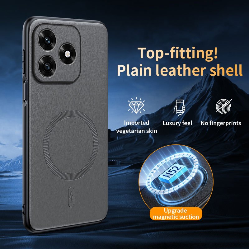 Ốp Cho Honor X5C Plus 4G HonorX5CPlus X5C + X5CPlus Ốp Điện Thoại Da Trơn Sang Trọng N52 Sạc Không D