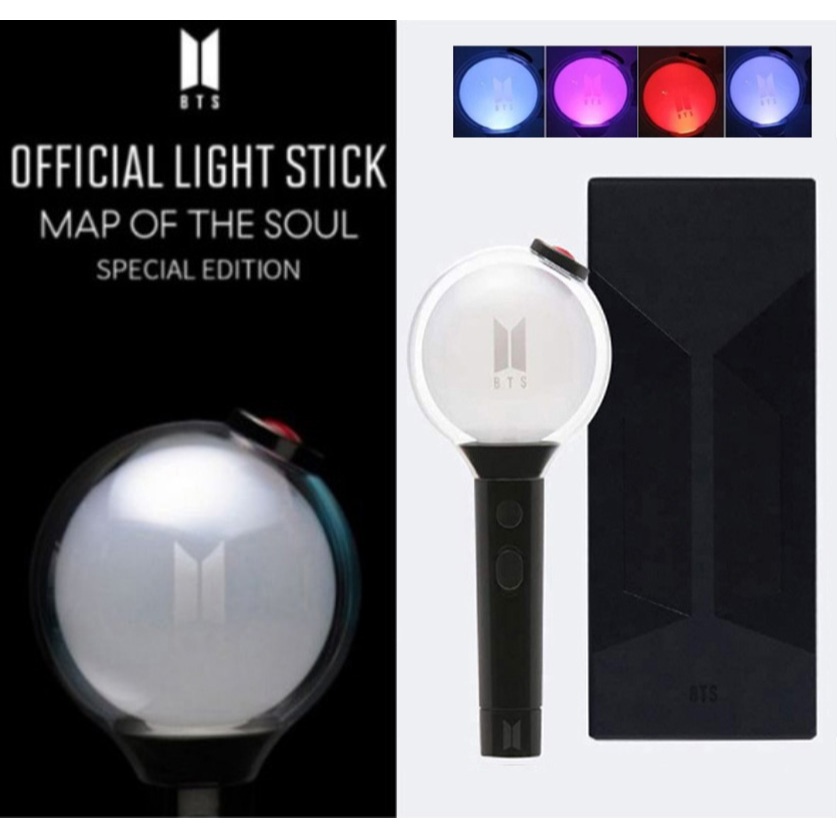 [READYSTOCK] 2025 BTS Official Light Stick Ver 4 Army Bomb Ver 4 Bản đồ linh hồn phiên bản đặc biệt