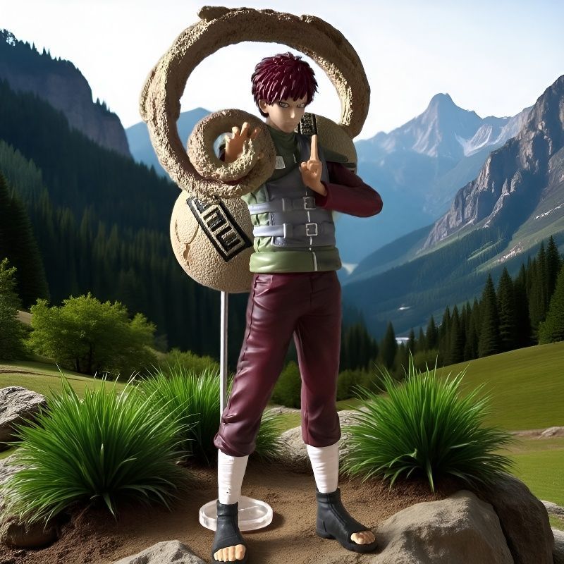 [Sản phẩm mới] Trang trí tượng mô hình Anime Gaara 28cm⛰Naruto Gaara Anime Búp Bê Quà Tặng⛰