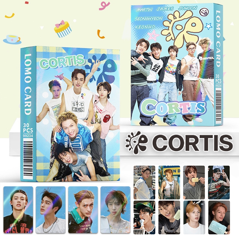 92 Chiếc CORTIS Album Lomocard CORTIS Photocard MARTIN JAMES JUHOON SEONGHYEON KEONHO Móc Khóa Thần 