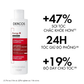  Dầu gội trị rụng tóc VichyDercosEnergy 200ml 