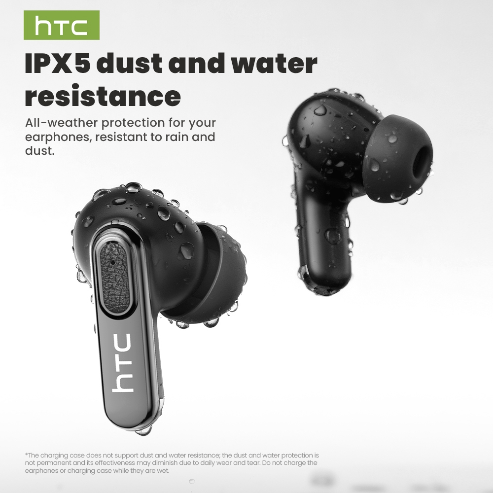 Bảo hành một năm Tai nghe dịch thuật HTC NE60 AI Tai nghe ngủ không dây LED Bluetooth 6.0 Business AI Tai nghe dịch thời gian thực IPX5 Tai nghe nhét tai chống nước Chất lượng âm thanh HIFI | BigBuy360 - bigbuy360.vn