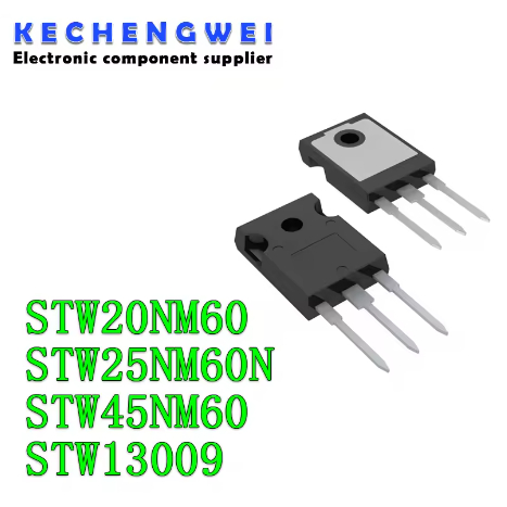 1-5 chiếc STW20NM60 TO-247 20A 600V W20NM60 STW25NM60N W25NM60N STW45NM60 W45NM60 STW13009 W13009 ST