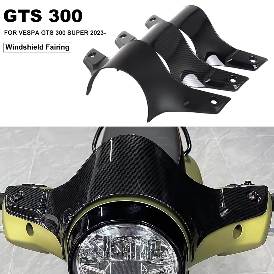 Mới Dành Cho Xe Vespa GTS 300 gts 300 Super GTS300 2023 2024 Phụ Kiện Xe Máy Kính Chắn Gió Thể Thao 
