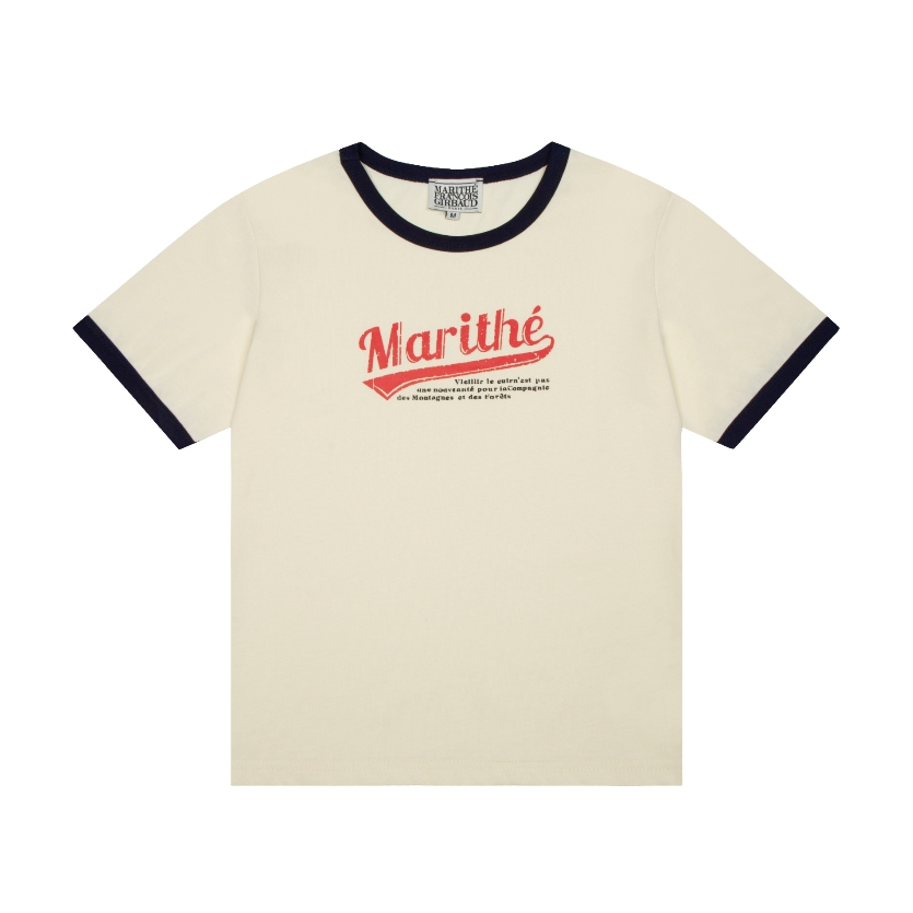 Áo thun ngắn tay phong cách nổi tiếng marithe phong cách Unisex