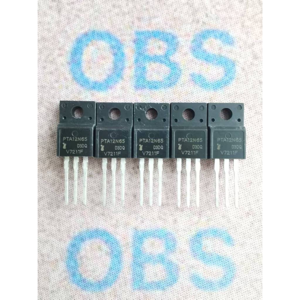 ((10 Chiếc) PTA12N65 Nhập Khẩu Chính Hãng / Ống Hiệu Ứng Trường MOS Mới 12N65 TO-220F