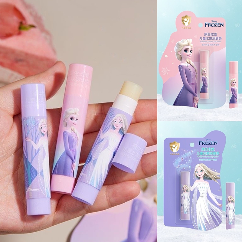Son Dưỡng Môi Cho Bé (Không Màu) Elsa Anna Disney Xinh Đẹp