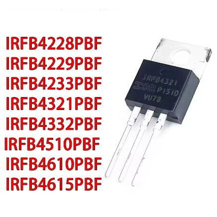 5 Chiếc IRFB4228 PBF IRFB4229 PBF IRFB4233 PBF IRFB4321 PBF IRFB4332 PBF IRFB4510 PBF IRFB4610 PBF I
