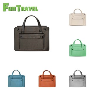Funtravel Nữ Thời Trang Nam Đi Làm Kinh Doanh Cặp Đôi Thường Ngày 14INCH Túi Máy Tính A4 Túi Tập Tin Dung Tích Lớn Túi Tập Tin