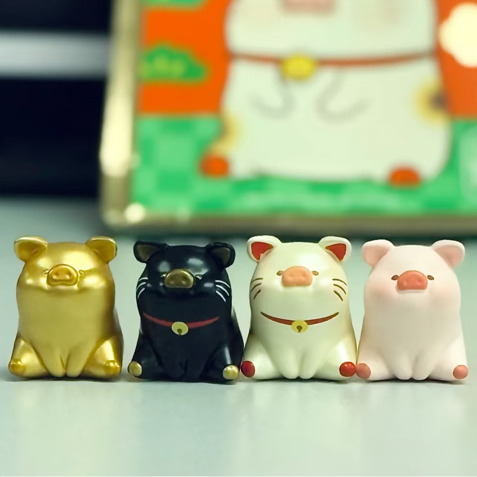 [Chính hãng] LuLu The Piggy Blessing LuLu Series Blind Bag Xác nhận Mini Lulu Hình Búp Bê Món Quà Tr