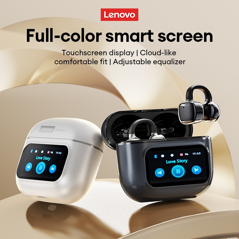 Tai nghe nhét tai mở Lenovo RS107 và tai không dây có vỏ màn hình thông minh và âm thanh định hướng cộng với độ trễ thấp để chơi game | BigBuy360 - bigbuy360.vn