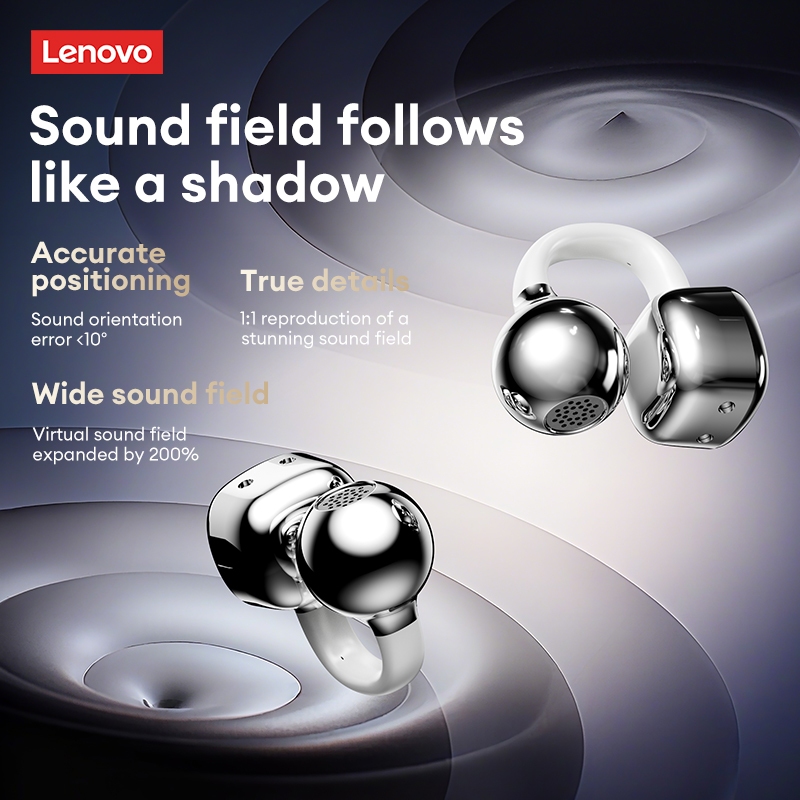 Tai nghe Bluetooth Lenovo RS107 Không dây Tuổi thọ pin dài Khử tiếng ồn Chất lượng âm thanh HIFI Âm thanh toàn cảnh Màn hình cảm ứng LCD | BigBuy360 - bigbuy360.vn