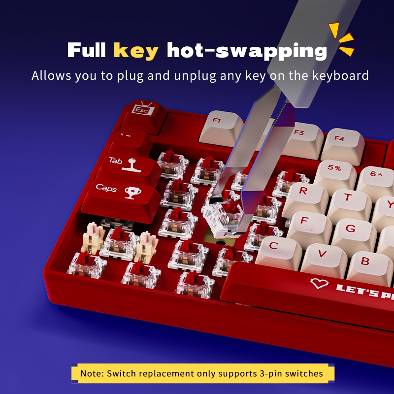 AJAZZ AK870MC thi giả thứ ba Bàn phím cơ Trò chơi thể thao điện tử Văn phòng tại nhà | BigBuy360 - bigbuy360.vn