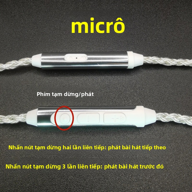 [Cáp tai nghe nâng cấp hoàn toàn mới 2025] Cáp tai nghe 3,5mm / 4,4mm / typeC Ba phích cắm MMCX | Độ phân giải cao không mất | BigBuy360 - bigbuy360.vn