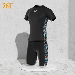 2026 Hàng Mới Về 361 Độ Nam Đồ Bơi 2 Mảnh Áo Thun Và Quần Short Thường Ngày