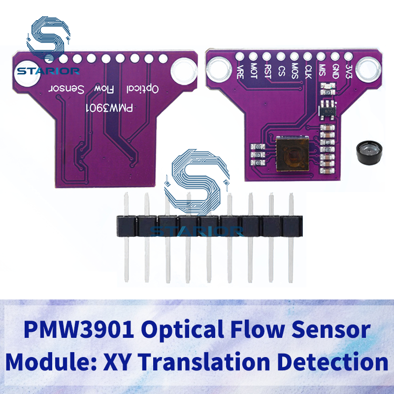 1-5 CÁI PMW3901 Mô-đun cảm biến lưu lượng quang Cảm biến dòng điện quang PMW 3901 Dòng ánh sáng XY D