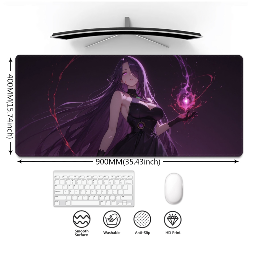 Miếng Lót Chuột Chơi Game Fate Stay Night Medusa Mousepad Lớn Tùy Chỉnh Mở Rộng Miếng Lót Chuột Để B