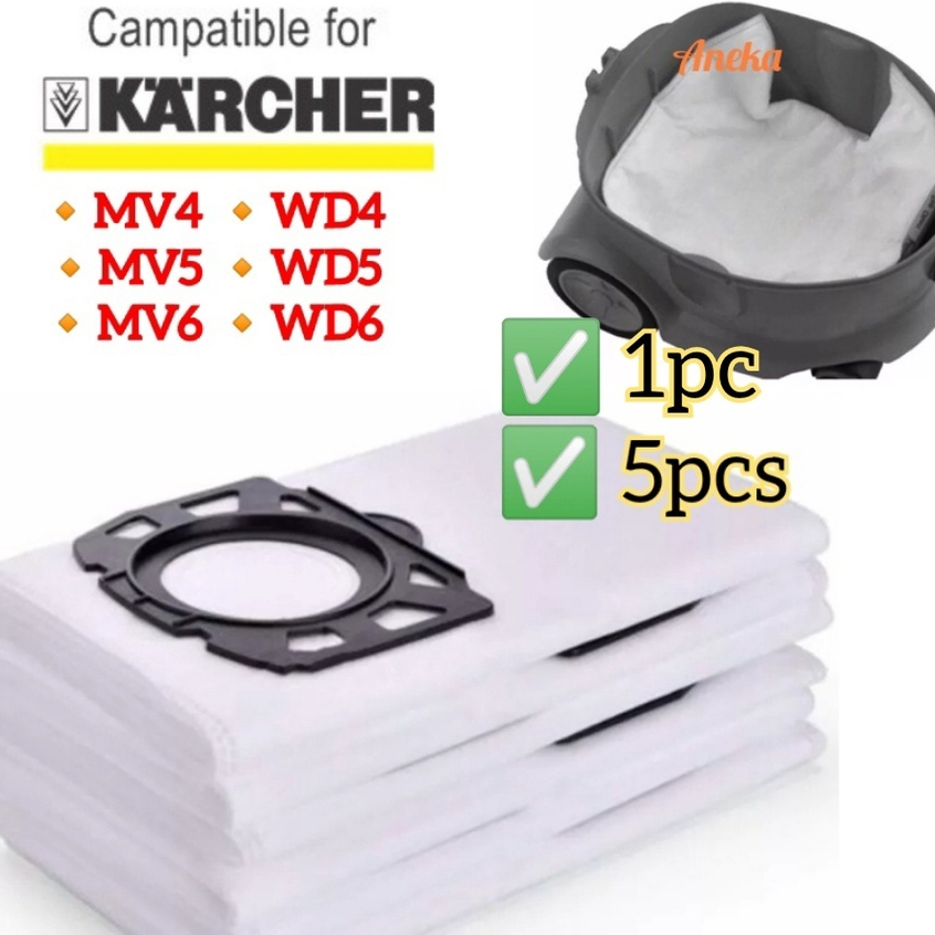 Thích hợp cho máy hút bụi Karcher Túi đựng bụi MV4 WD4 MV5 MV6 WD6 WD5 CAO CẤP Karcher Vacum Túi hút