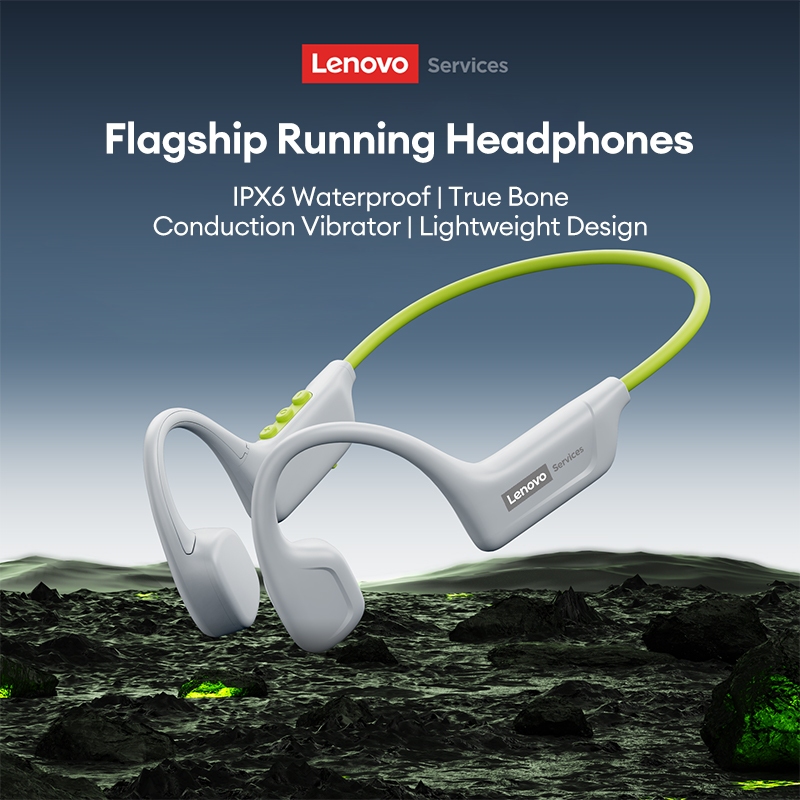 Tai nghe dẫn truyền xương và tai nghe thể thao Lenovo S102 với thiết kế tai mở và chống nước IPX6 cộng với thân nhẹ 28g | BigBuy360 - bigbuy360.vn