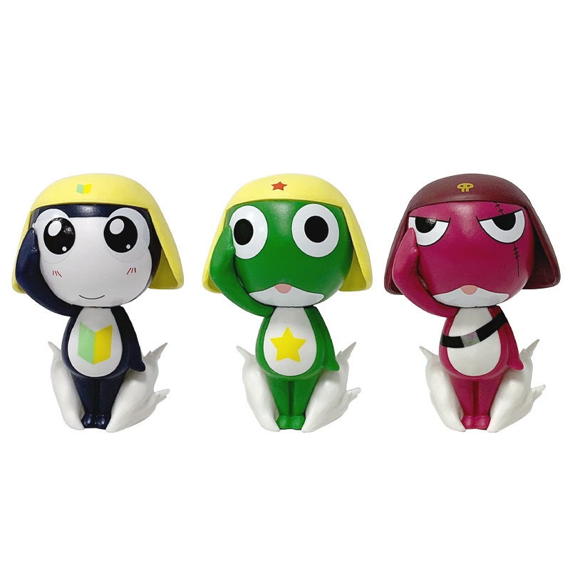 1 Cái 11cm Keroro Gunsou Anime Hình Keroro Tamama Giroro Robot Alien Q Phiên Bản Để Bàn Trang Trí Bộ