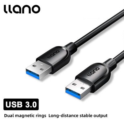 Cáp nối dài LLANO USB 3.0 USB 2.0 sang Bộ mở rộng Dây dữ liệu siêu tốc cho TV Xbox USB Extender Cáp đồng bộ dữ liệu có bộ khuếch đại