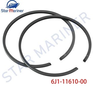 Bộ vòng Piston 6J1-111610-00 Đường kính STD 54MM cho động cơ phía ngoài Yamaha 2T 5HP Seapro 6J1-116