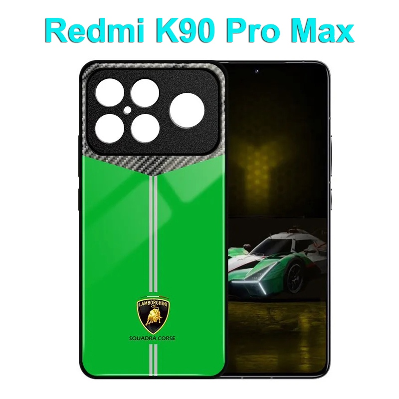 Ốp Lưng Cho Redmi K90 Pro Redmi K90 Pro Max Champion Edition 9H Kính Cường Lực Chống Va Đập Vỏ Cho R