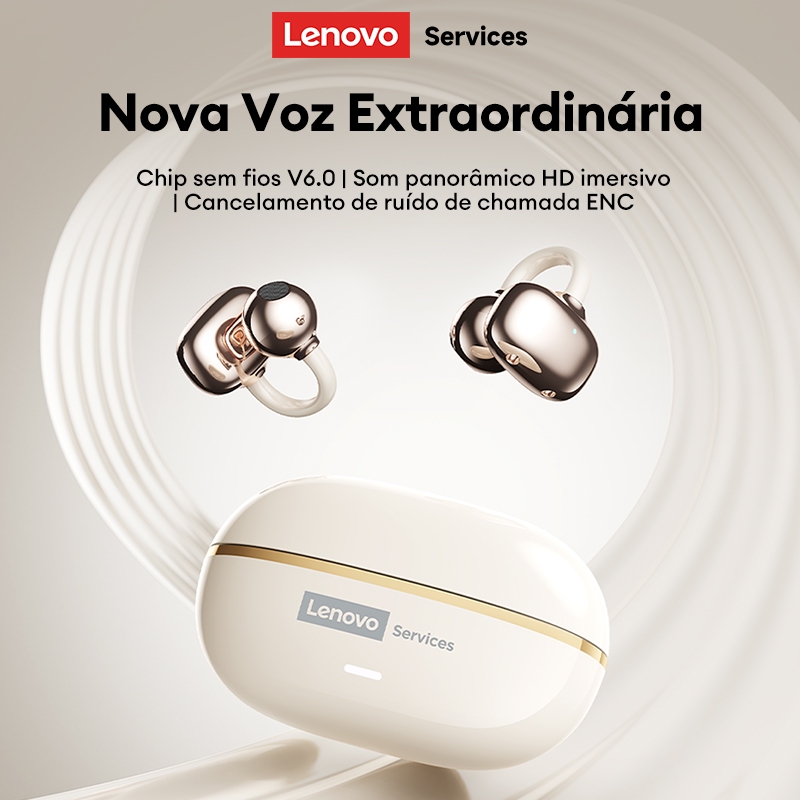 Tai nghe không dây Lenovo RS102 Bluetooth 6.0 Micrô khử tiếng ồn cuộc gọi ENC Chế độ trò chơi Phản hồi nhanh | BigBuy360 - bigbuy360.vn