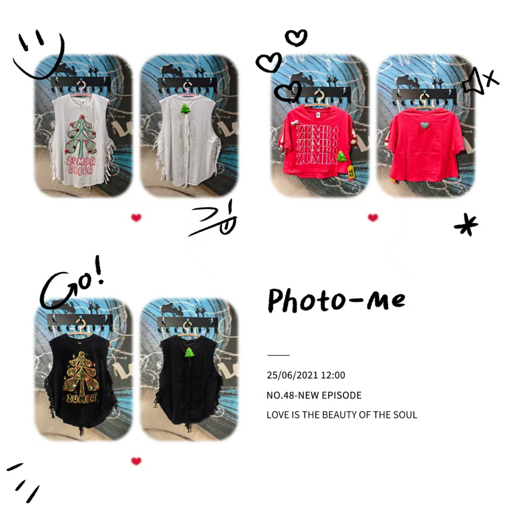 Zumba Cotton Top Giáng Sinh Tay Ngắn - Phong Cách Trẻ Em