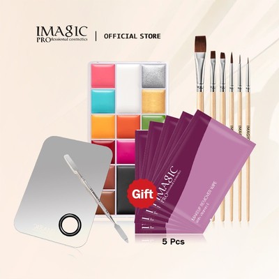 Set 4 món phụ kiện vẽ tranh sơn dầu IMAGIC cho bữa tiệc/vẽ cơ thể/vẽ mặt